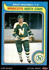 1979 Topps #231 Brad Maxwell North Stars 6 - EX/MT