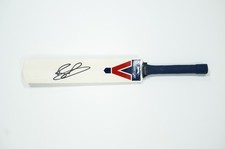 Ben Duckett England Signed Mini Cricket Bat Ashes Memorabilia AFTAL COA