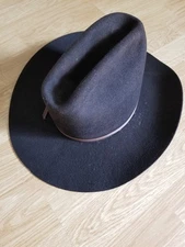 Cowboy Hat, Brown, Boyds of Miller SD, approx. US hat size 6 7/8, Good Condition