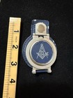 Vintage Masonic Pocket Watch with Leather Belt Case — photo 7