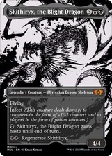MTG English Skithiryx, the Blight Dragon (Halo Foil) NM Foil