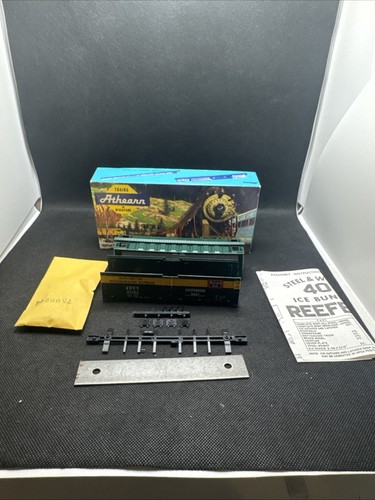 Athearn - Burlington Refrigerator Express - Refrigerador de acero 40' + Peso #67157 con Kadees | Zustand: New