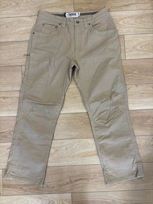 Mountain Khakis Mens Pants 34x30 Chamber 106 Classic Fit Hiking Pants Khaki