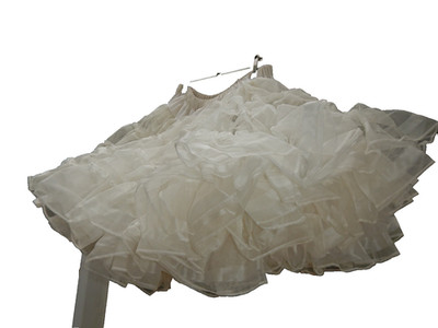 Petticoat 50s 50er Jahre Square Dance creme ivory USA Boogie Woogie Rockabilly