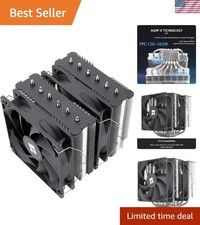 Peerless Assassin 120 SE CPU Cooler: Efficient 120mm Fans  Low Noise Operation