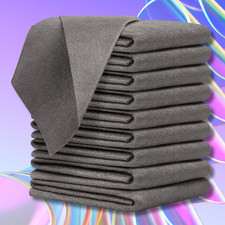 10-Count Magic Cleaning Cloth: Reusable Thickened Streak-Free Microfiber cloths