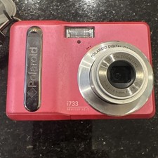 Polaroid i733 7.0 MP Digital Camera - Pink - For Parts