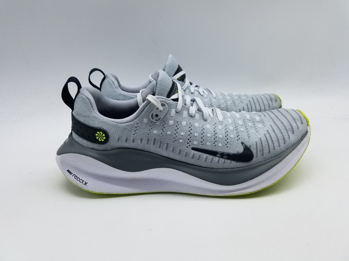 NEW Nike Reactx Infinity Run 4 Sneakers-Black/White/Grey Size M:8 W:9.5 US Nike ReactX Infinity Run 4 Platinum Tint Thunder Blue  main image 2