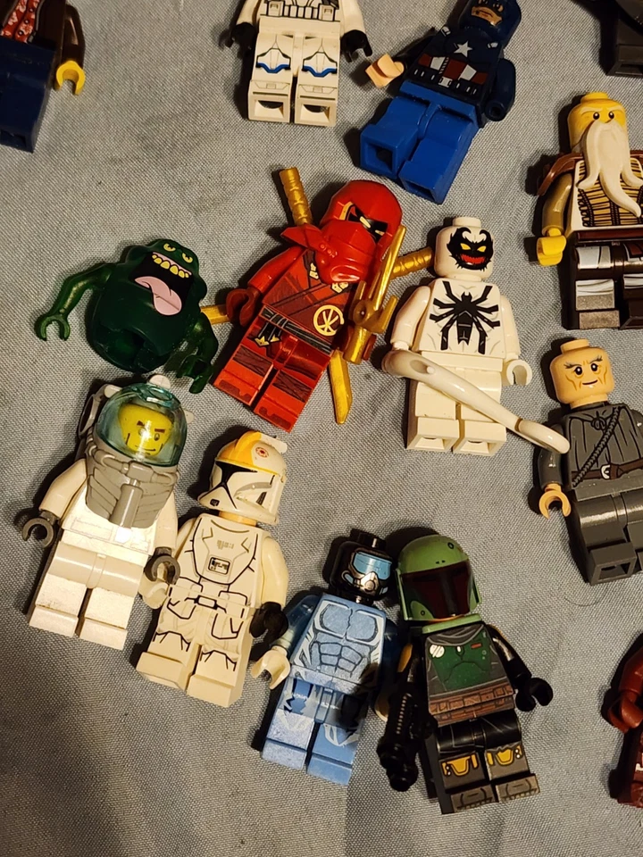lego minifigures lot Of 45 Starwars, Ironman, Batman, Spiderman Ect - Image 2 of 4