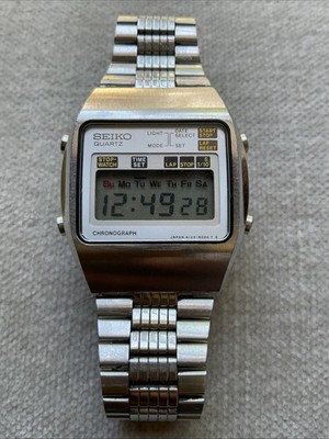 Vintage Seiko A129- 5000 LCD QUARTZ Digitaluhr