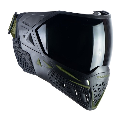 Empire EVS Maske schwarz/oliv mit Thermal Clear & Ninja Gläsern - Bild 1 von 6