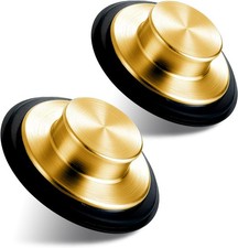 2 Pack 3 3/8 inch 86 mm Stainless Steel Sink Stopper, Kitchen Garbage Disposal