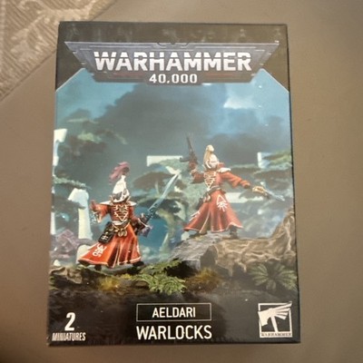 Games Workshop Warhammer 40K Warlocks Aeldari Eldar - 2 Miniatures