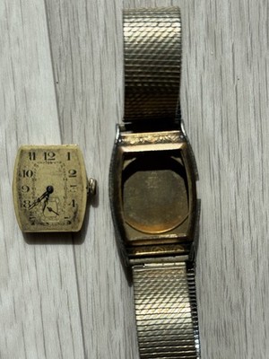 Vintage ZVEZDA USSR Ladies Watch Art Deco T-18 Movement K&J Gold Plated 20