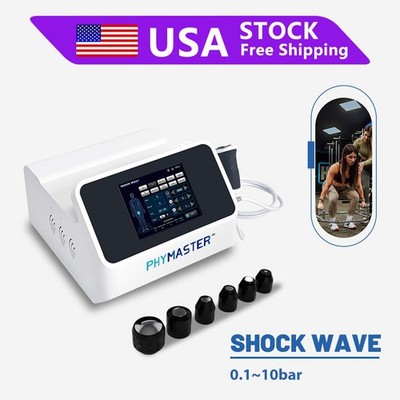 2026 New Focused Shockwave Therapy Machine for ED, Muscle Pain Relief 10 Bar