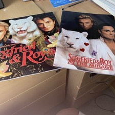 Magicians Siegfried & Roy 2 Large booklets