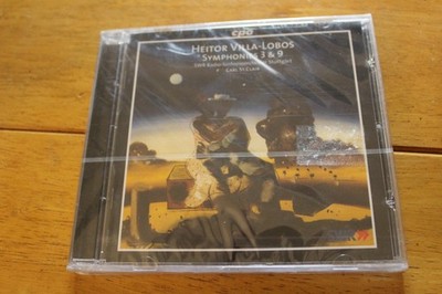 Heitor Villa-Lobos CD Symphonies 3 & 9 SWR Stuttgart Carl St Clair Classical NEW