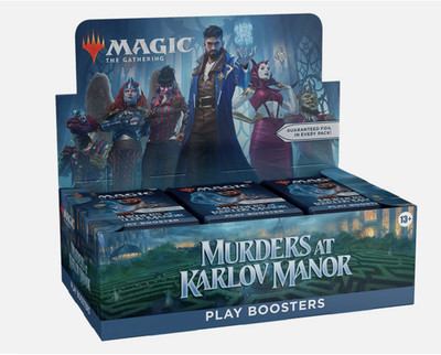Play Booster Box Murders at Karlov Manor MKM MTG/ Sealed Box !!!