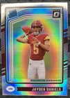 2024 Panini Donruss Optic Jayden Daniels RC Rated Rookie Holo Silver Prizm #248