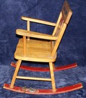 Vintage Howdy Doody Musical Childrens Rocking Chair  — photo 3