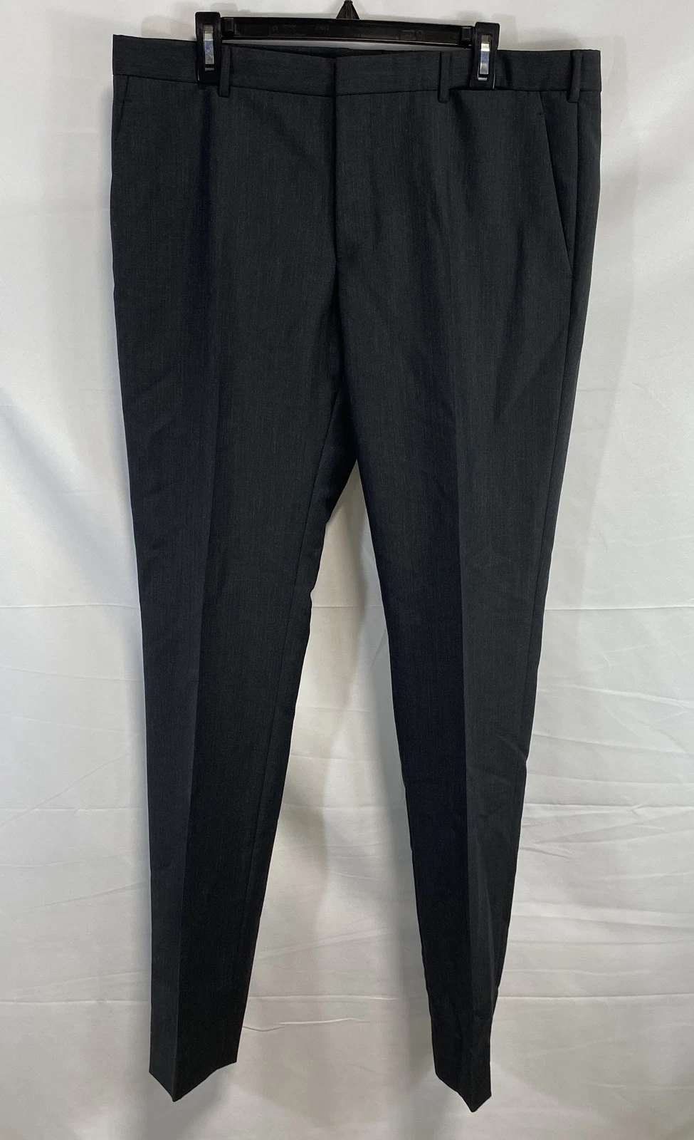 Pantalone elegante uomo Prada grigio misto lana mohair taglia 54R