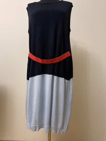 Women COS Dress Navy Viscose 38 / M / 46 #6PML