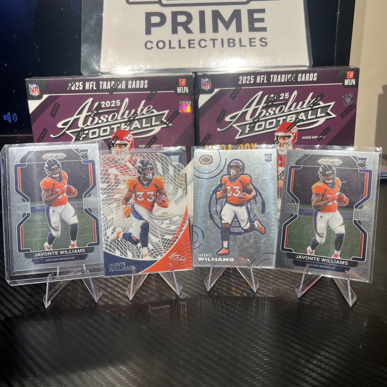 2021 Javonte Williams Rookie Lot
