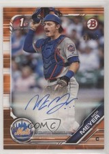 2019 Bowman Prospect Orange 1/25 Nick Meyer #PA-NM Auto 0c6