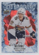 2023-24 Upper Deck Allure Iced Breakaway Red 16/99 Anton Lundell #IB-4 i9y