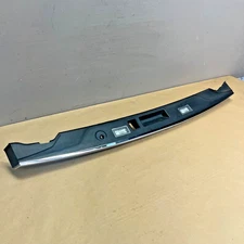 09-15 BMW 750Li 740i Rear Trunk Button Lid Grip Molding Trim Panel Chrome  OEM