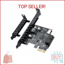 BEYIMEI PCI-E 1X to USB 3.2 GEN1 5Gbps 20pin Front Panel Header to Type-c Front