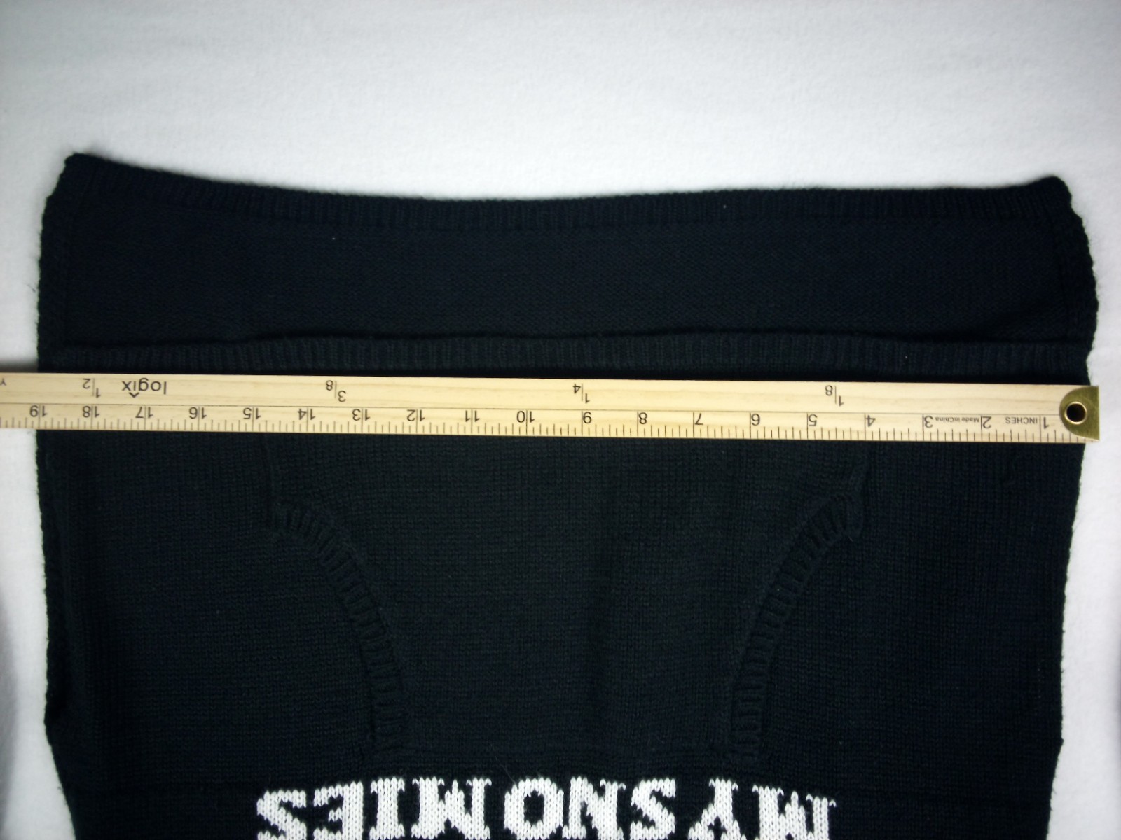 Ultra Flirt Women "Rollin With My Snowmies" Snowman Ugly Sweater Black, Size M