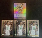 2025-26 Topps Signature Series Amari Williams Auto + 3 Chrome RC’s! Celtics