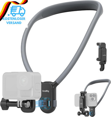 SMALLRIG Magnetische Halshalterung Für Actionkameras Und Telefone, Nackenhalteru