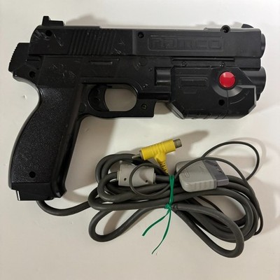 NAMCO Guncon 1 GUN Controller Black PS1 PlayStation Japan NPC-103