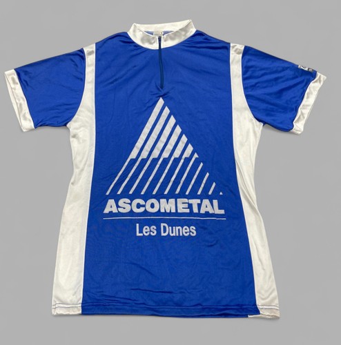 Maillot Cycliste Vintage 90s – Shimano Giant Pro – Jaune Fluo – Homme S