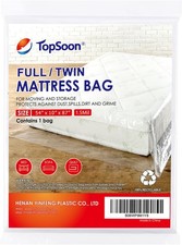 TopSoon Mattress Storage Bag Mattress Disposal Bag Full/Twin Size 54-Inch by