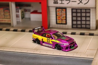 Street Weapon LBWK Nissan Skyline ER34 (Chromed Purple Special