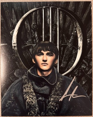 Isaac Hempstead Wright Game of Thrones Signed Autographed 8x10 Matte Photo COA