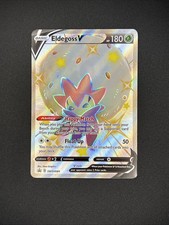 Eldegoss V SHINY SWSH084 NM Full Art Promo Carta Pokemon Rara