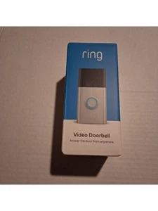 Ring Video Doorbell 2nd Gen 1080p HD W/Two-Way Talk & Night Vision Satin Nickel