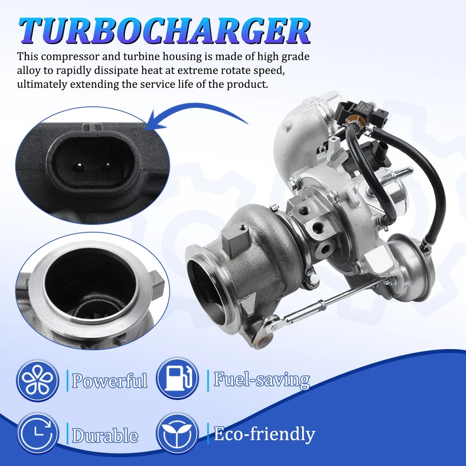 OEM Turbo Turbocharger 12687057 12669064 for 2016-2023 Chevrolet Malibu 1.5L Foto 4 de 4