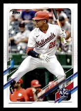 2021 Topps Update #ASG-3 Juan Soto 2021 MLB All-Stars Card Washington Nationals
