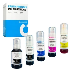 5PK Replacement for Epson T512 Ink Bottles Fits Epson Expression ET-7700 ET-7750