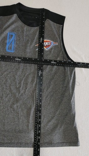 RUSSELL WESTBROOK OKC THUNDER 0 JERSEY SHIRT maglia senza maniche UNK adulto medio - Foto 4 di 5
