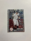2026 Topps Series 1 AARON JUDGE #1 Silver Crackle Foil Yankees