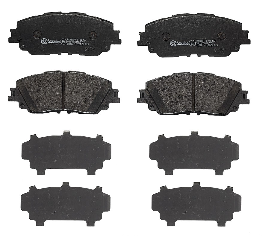 Fits BREMBO KLOCKI SZCZEKI CYLINDERKI P 83 172 BRAKE PADS FRONT ⭐UK Stock⭐ - Image 8