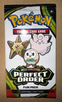 Pokémon  PERFECT ORDER  Mega Evolutions - Fun Pack