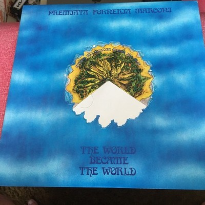 PFM THE WORLD BECAME THE WORLD JAPANESE MANTICORE VINYL LP RECORD INSERT POP UP