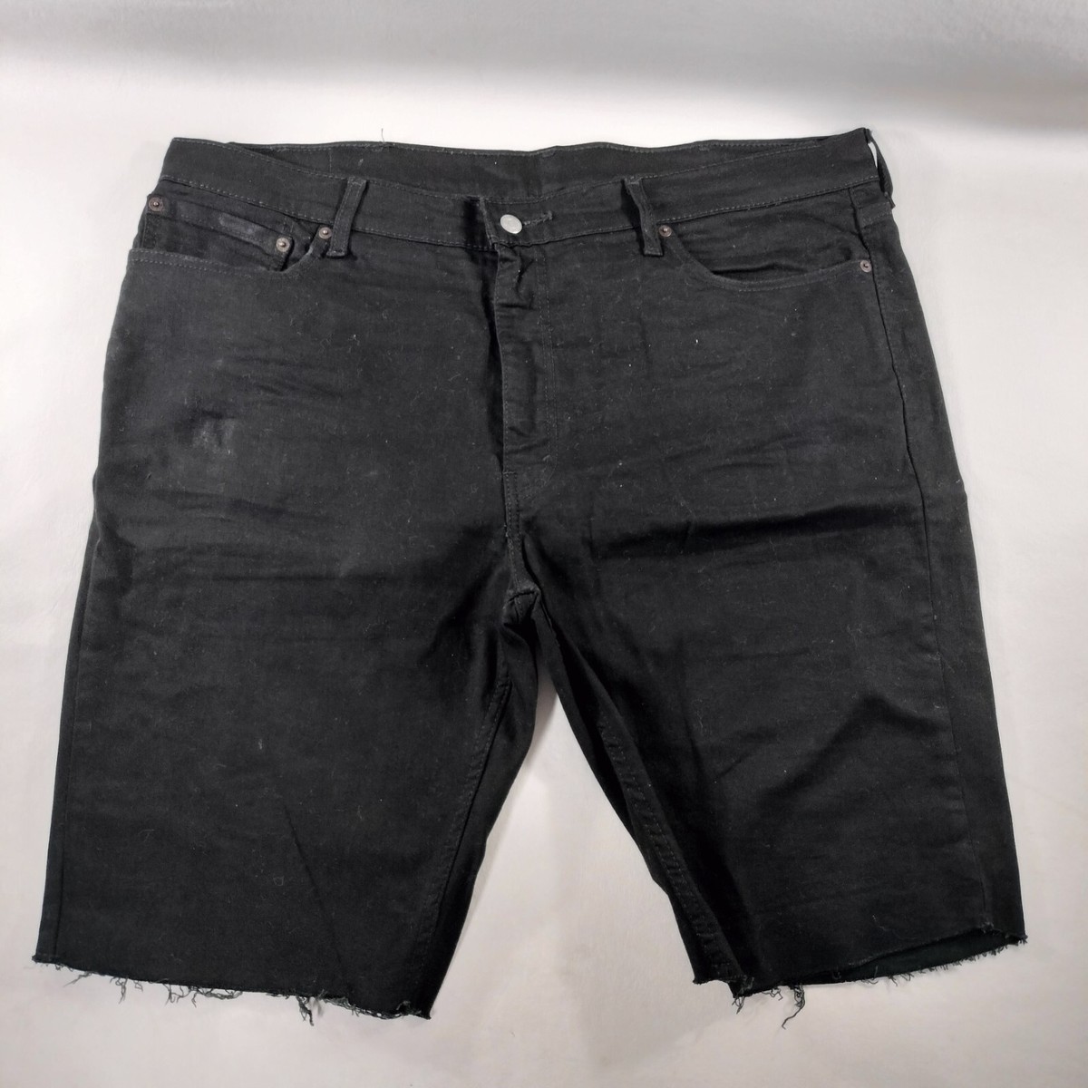 Levi's black cut-off denim shorts 黒 デニム Levis 511 Black Denim